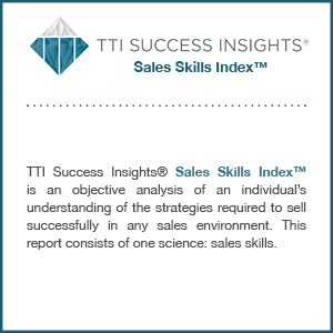TTI Success Insights® Sales Skills Index™ assessment product description
