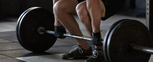 lifting weights