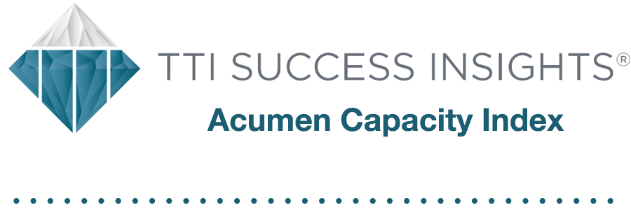 TTI Success Insights Acumen Capacity Index